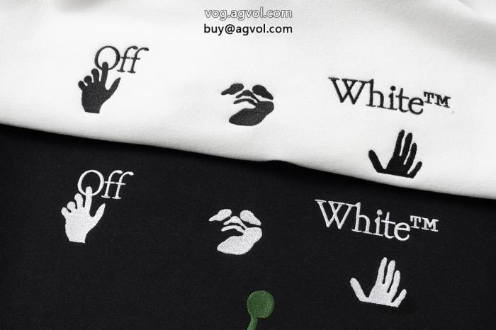 OFF WHITE OW連名限定連帽パーカー_0_1