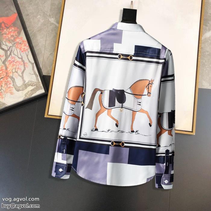 長袖Tシャツブランド スーパー コピー 優良セール価格爽やかマルチHERMES_0_0