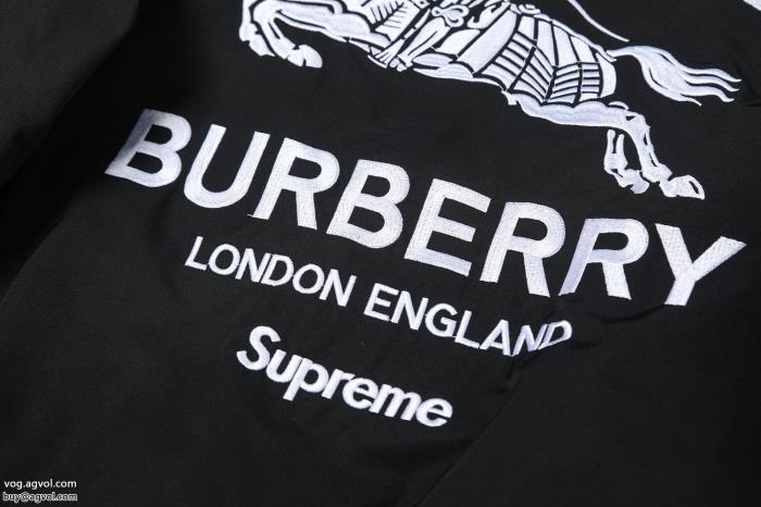 バーバリーXシュプリーム連名コットン 服のコートSUPREMEサラサラの着心地高級感が溢れたブランド 通販_0_2