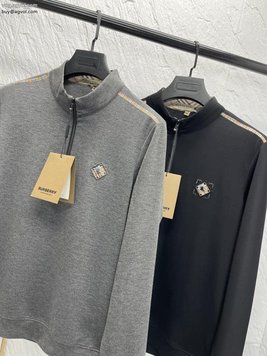 全体的に調和のある好感度が高いアイテムウール入りの長袖BURBERRYブランド コピー 販売 _0_2