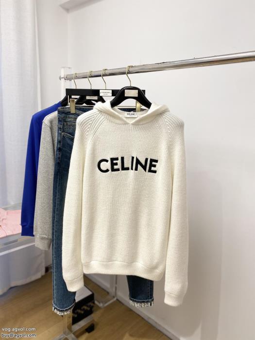羊毛のセーター22新作限定版プリントセンス抜群CELINEスーパー ブランド コピー質感が細かい_0_4