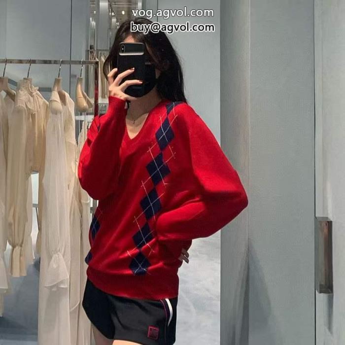 強く推薦するMIUMIU気分が上がる即発送最新作2022 女性用セータースーパー コピー 安心 _0_0
