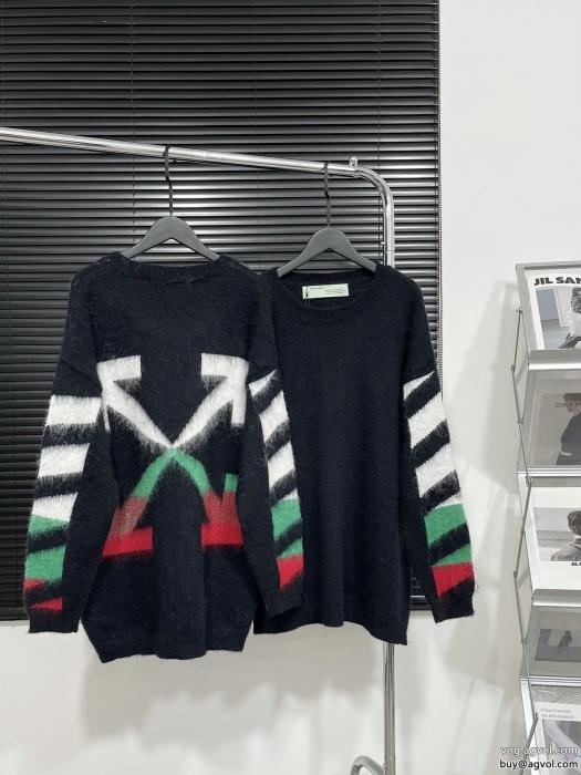 女性用セーター高品質きれいめな印象オフィスファッション偽 ブランド 購入Off-White_0_3
