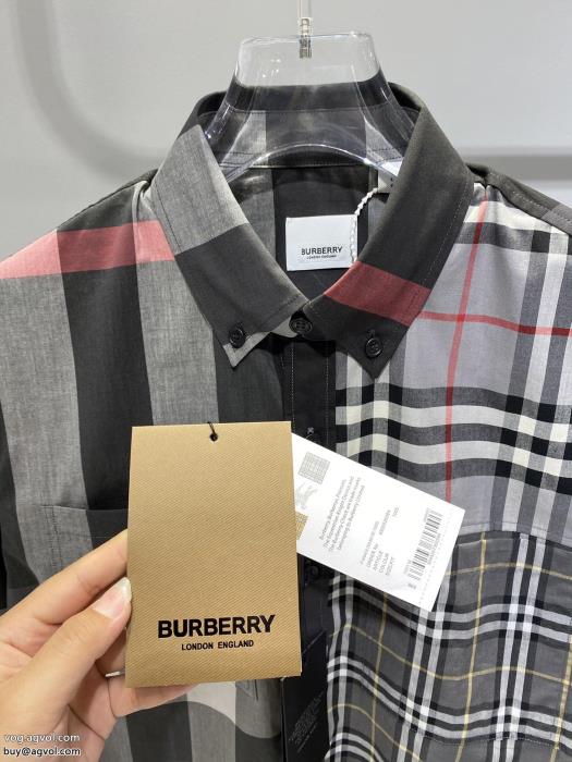 男女共用長袖Tシャツ在庫あり 5-6日着大注目国内完売数量限定品質がきちんとしているブランド レプリカBURBERRY_0_4