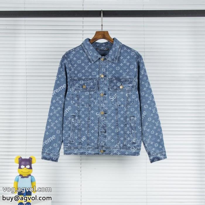ルイ ヴィトンブランド 偽物 通販高等材料牛仔服数量限定奇跡の入荷秋らしいきれい色のように_0_3