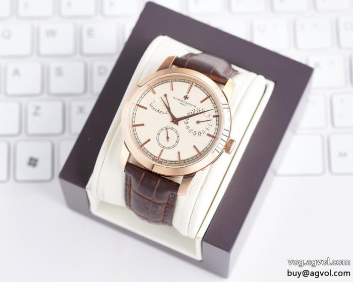 スーパー コピー ブランド腕時計三色質感が上等Vacheron Constantinオフィスファッション新作冬の優秀アイテム_0_4