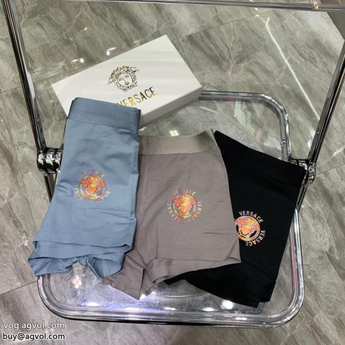 オフィスにもシーン問わずに使えるブランド コピー 優良ハイエンド3本入りメンズパンツヴェルサーチVERSACE_0_2