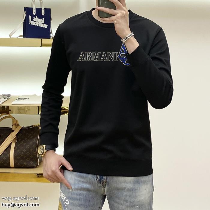 ブランド コピー激安質感が上等おしゃれ長袖パーカーアルマーニ ARMANIこの冬絶対欲しい絶大な人気を誇る_0_1