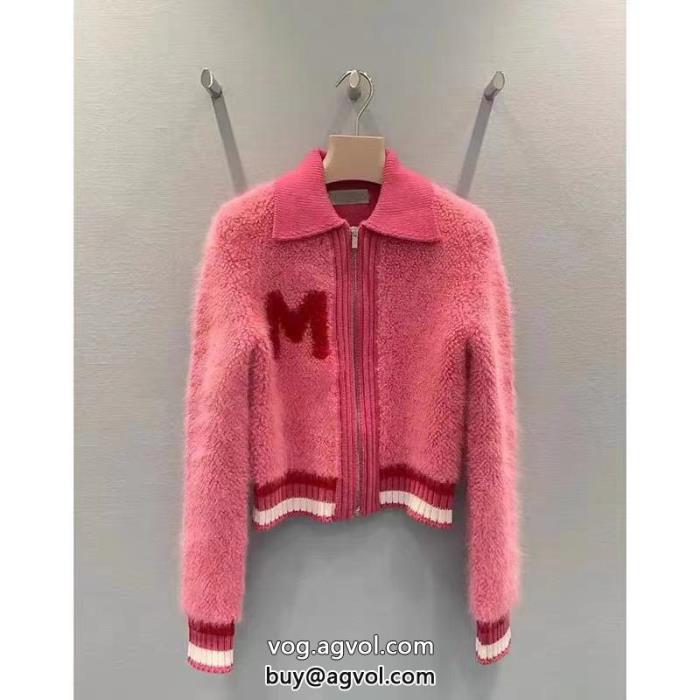 精緻でユニーク偽 ブランド MIUMIU元気な印象に22/22秋冬 新作セール中高級なセーター_0_1