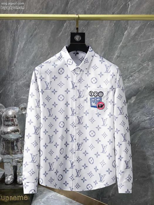 ルイ ヴィトン LOUIS VUITTON使い勝手の良いトレンド大人の色味ハイエンド長袖Tシャツブランド コピー  _0_0