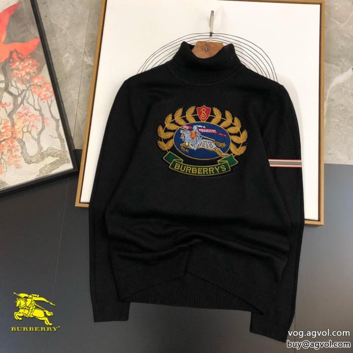 バーバリー BURBERRY新秋セールアイテム最安価格新品質感が上等ブランド レプリカタートルネックのセーター_0_1