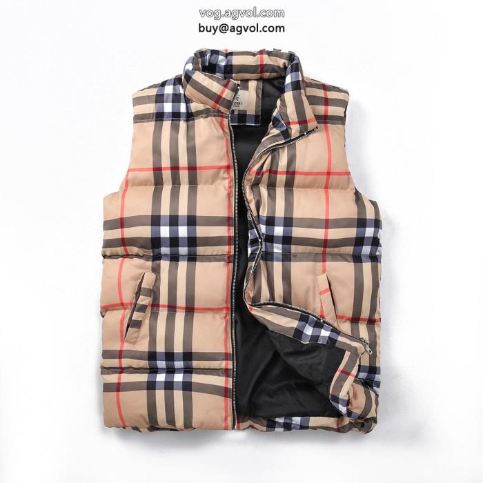 バーバリー BURBERRY羽毛のベスト完璧人気急上昇中ストリートに溢れるウェア偽物 ブランド_0_1