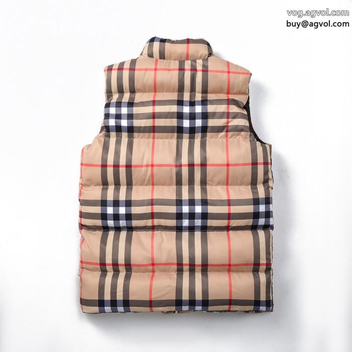 バーバリー BURBERRY羽毛のベスト完璧人気急上昇中ストリートに溢れるウェア偽物 ブランド_0_2