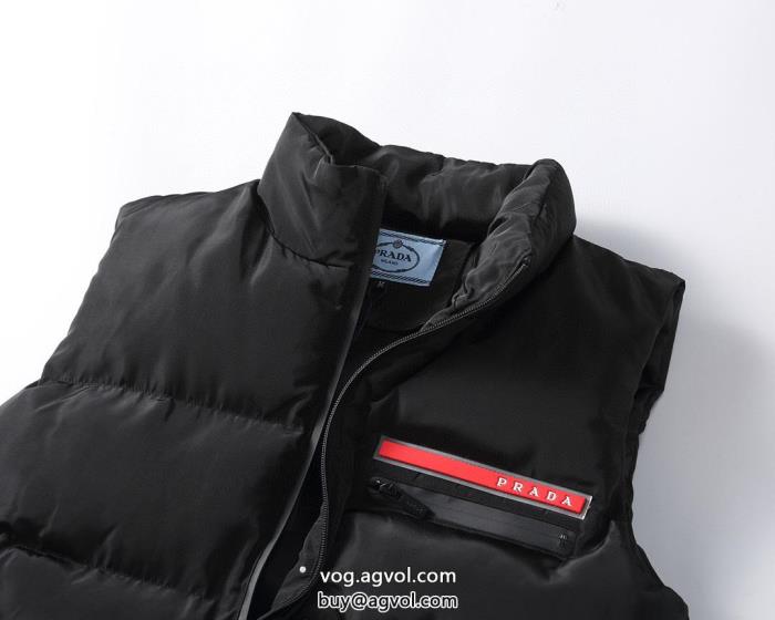 ハイエンド少量入荷☆限定モデル今っぽいスタイルに決まる羽毛のベストプラダ PRADAスーパー コピー どこで 買える_0_0