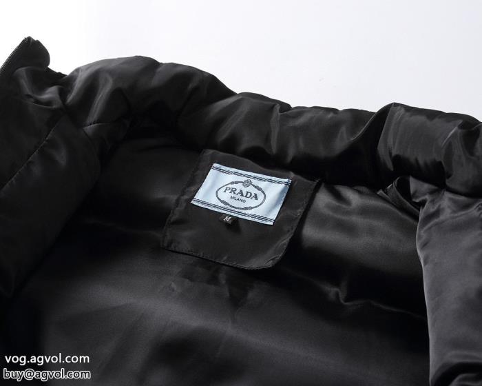 ハイエンド少量入荷☆限定モデル今っぽいスタイルに決まる羽毛のベストプラダ PRADAスーパー コピー どこで 買える_0_1