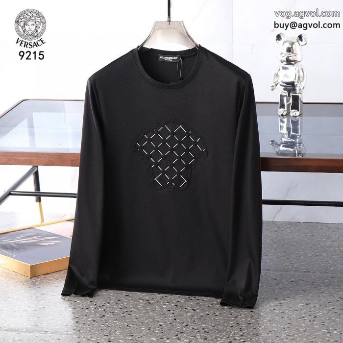 偽物 通販 ハイエンド長袖TシャツヴェルサーチVERSACE在庫希少今流行_0_2