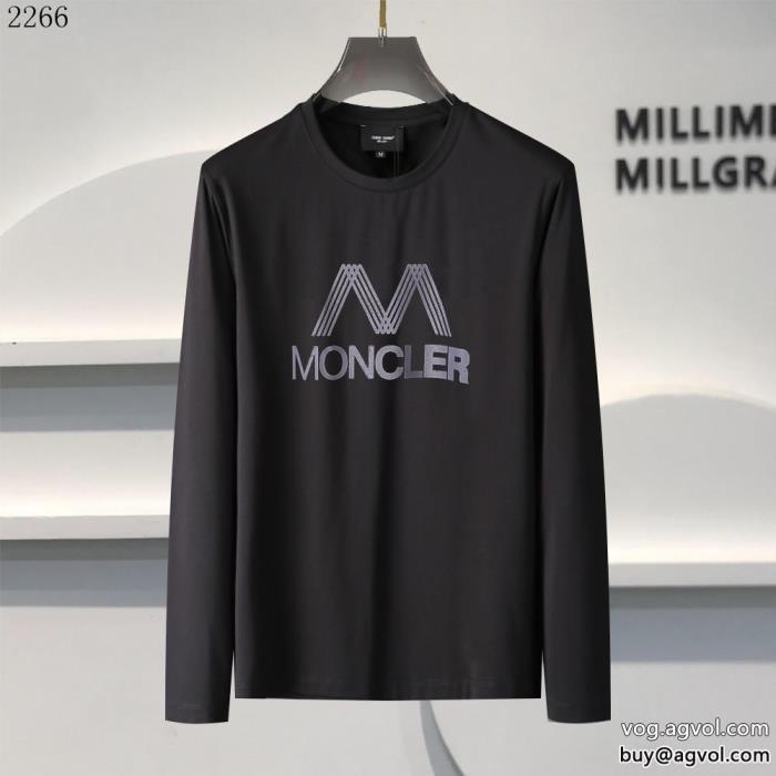 すごく稀少カラー品良くおしゃれ長袖Tシャツコピー ブランド質感が上等モンクレール MONCLER_0_3