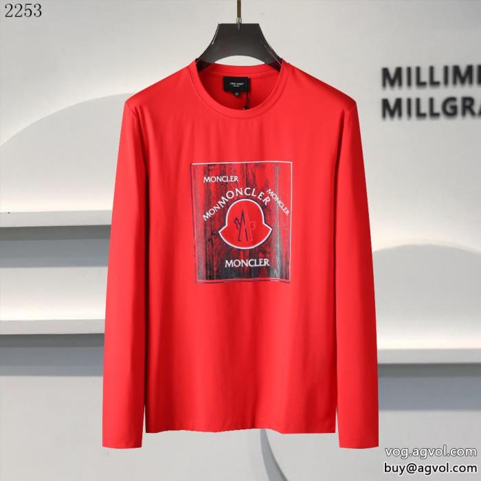 コピー 通販モンクレール MONCLER精緻でユニーク2022到着済早い者勝ち長袖Tシャツ_0_1