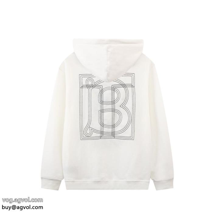 最終セール速達可　新作速乾超軽量精緻でユニークブランド コピー激安BURBERRY男女共用フード付きの衛衣_0_2