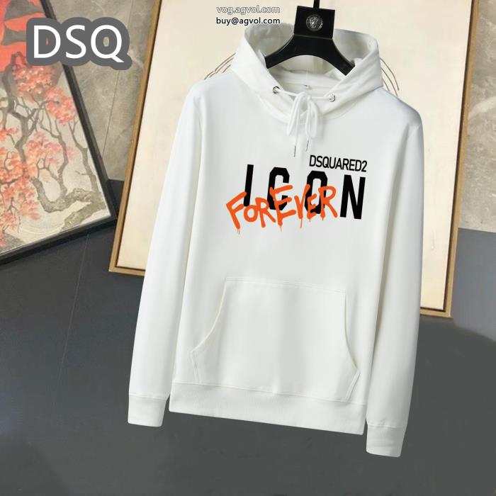 コピー 商品 ブランドハイエンド男女共用フード付きの衛衣DSQUARED2期間限定VIPセール新作セール価格で_0_1