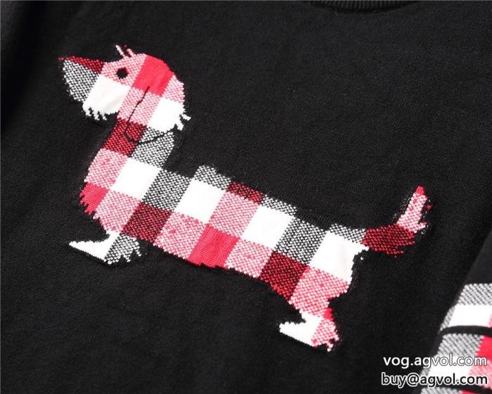 秋冬セーター最新☆大人気☆話題沸騰大人のこなれ感超火新モデルブランド レプリカTHOM BROWNE_0_1