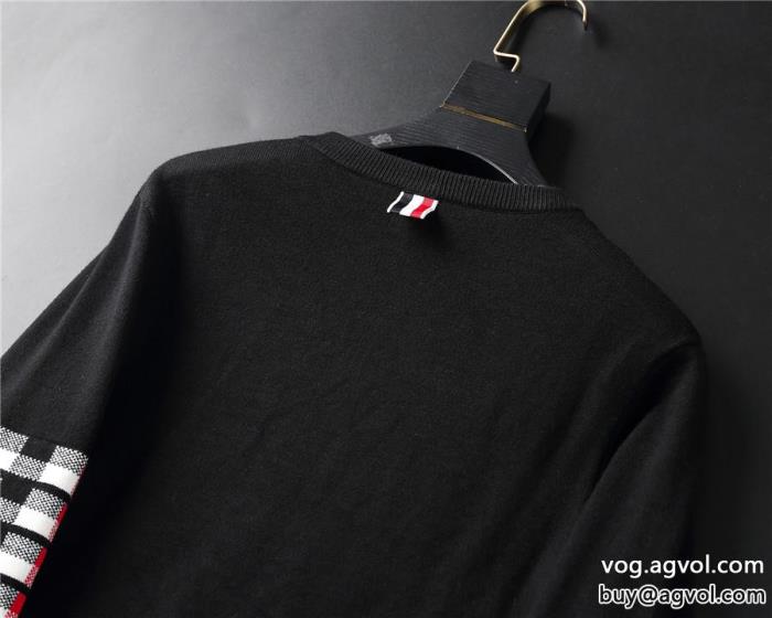 秋冬セーター最新☆大人気☆話題沸騰大人のこなれ感超火新モデルブランド レプリカTHOM BROWNE_0_0