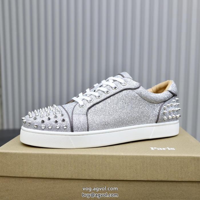多色 高級感が好評ですカジュアルに着こなし高等材料Christian Louboutinブランド 偽物インポートレザーシューズ_0_1