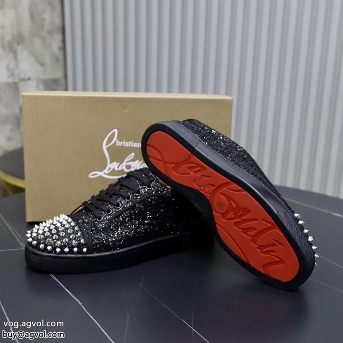 多色 高級感が好評ですカジュアルに着こなし高等材料Christian Louboutinブランド 偽物インポートレザーシューズ_0_4