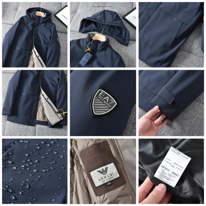 ARMANIダウンジャケット偽 ブランド 販売秋冬のコーディネートに欠かすことのできないドレスアップ効果も抜群超火新モデル_0_2