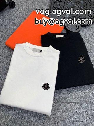 通気性と吸汗性に優れファッションの最先端！MONCLERブランド 偽物Tシャツ_0_1