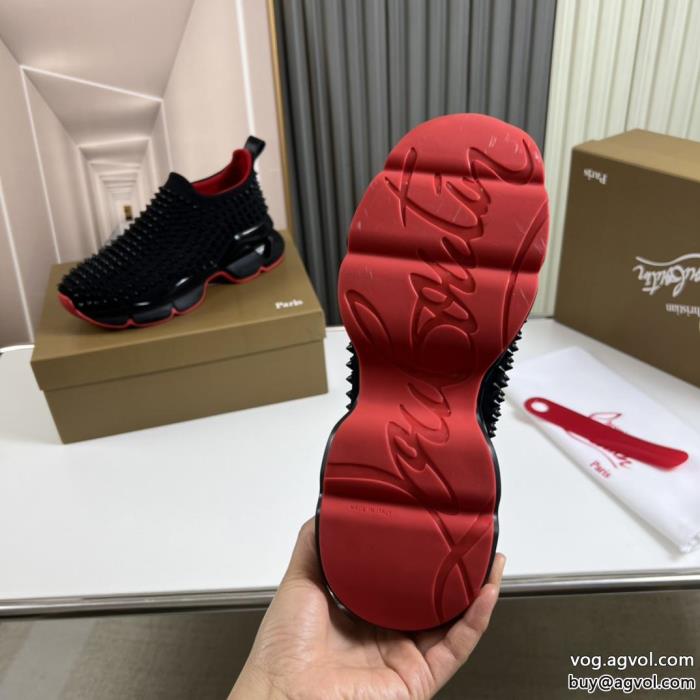 高級感が好評ですファッション感満々Christian Louboutinスニーカーコピー ブランド 優良_0_2