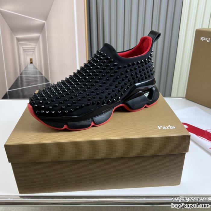 高級感が好評ですファッション感満々Christian Louboutinスニーカーコピー ブランド 優良_0_3