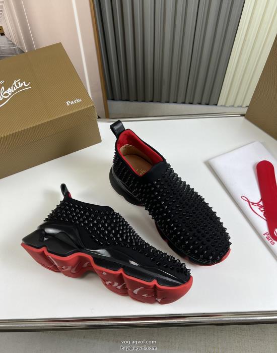 高級感が好評ですファッション感満々Christian Louboutinスニーカーコピー ブランド 優良_0_6