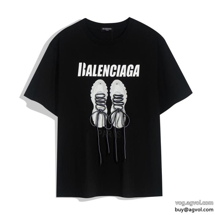 balenciagaTシャツ軽やかな印象最新2023ブランド コピー 専門_1_2