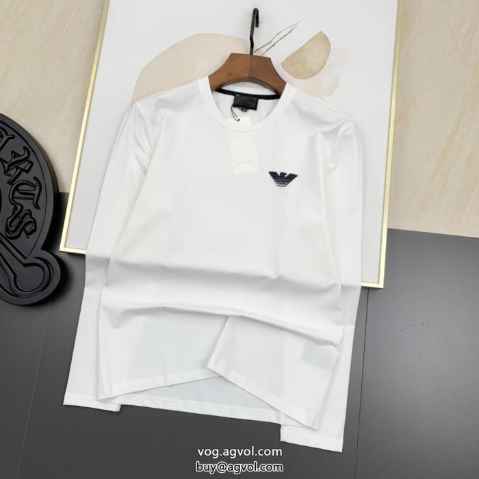 長袖TシャツARMANIスーパー コピー 通販在庫手元にあり即発セール必需品カジュアルで気分爽快お得で品が良い_0_1