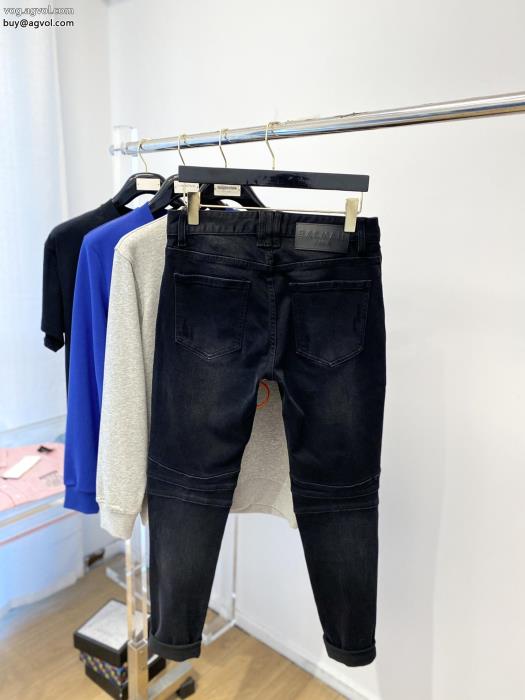 ブランド コピー 通販BALMAIN評判が高い2023秋冬トレンドファッション新作定番人気ジーンズ_0_2