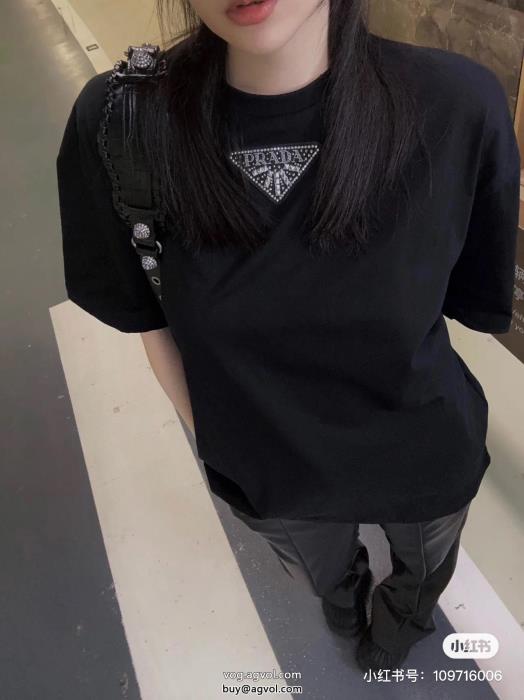 自分へのご褒美嬉しいポイントTシャツ偽物 通販 PRADA_0_3