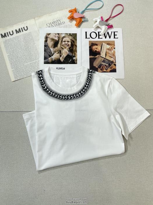 スーパー コピー 安心ヴィンテージ感男女兼用らしいシルエットTシャツジバンシー_0_0