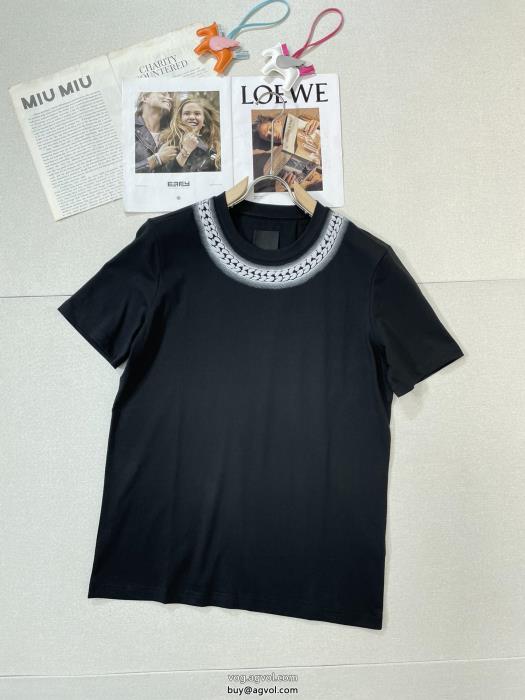 スーパー コピー 安心ヴィンテージ感男女兼用らしいシルエットTシャツジバンシー_0_1