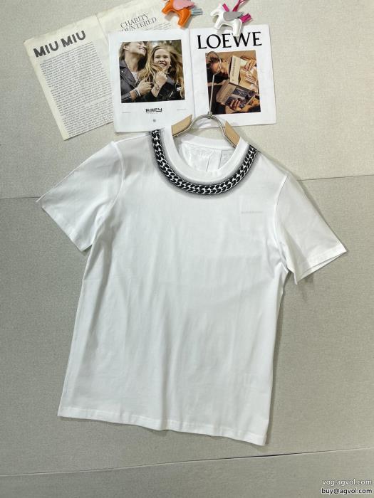 スーパー コピー 安心ヴィンテージ感男女兼用らしいシルエットTシャツジバンシー_0_2
