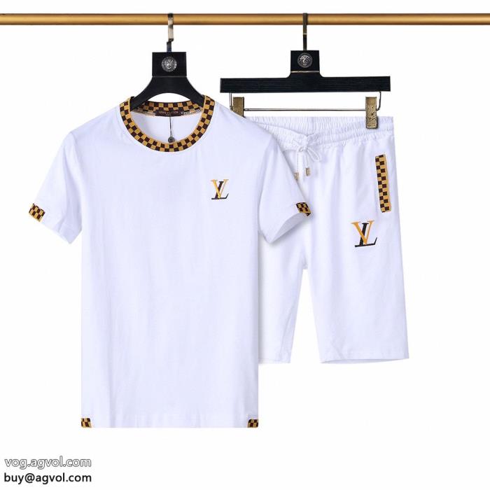 大活躍間違いなしの新着圧倒的な人気半袖Tシャツセット一流ルイ ヴィトンブランド スーパー コピー 舗_0_2