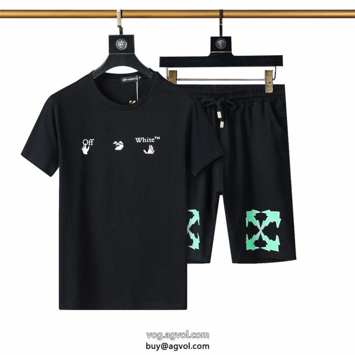 半袖Tシャツセット優れた品質適度な光沢感があり注目されているOff-Whiteブランド コピー 安心_0_1