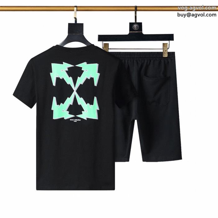半袖Tシャツセット優れた品質適度な光沢感があり注目されているOff-Whiteブランド コピー 安心_0_3