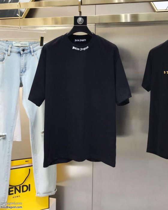 通販 ブランド23SS洗練デザイン数量限定 VIP価格一流パーム・エンジェルス半袖Tシャツ_0_0