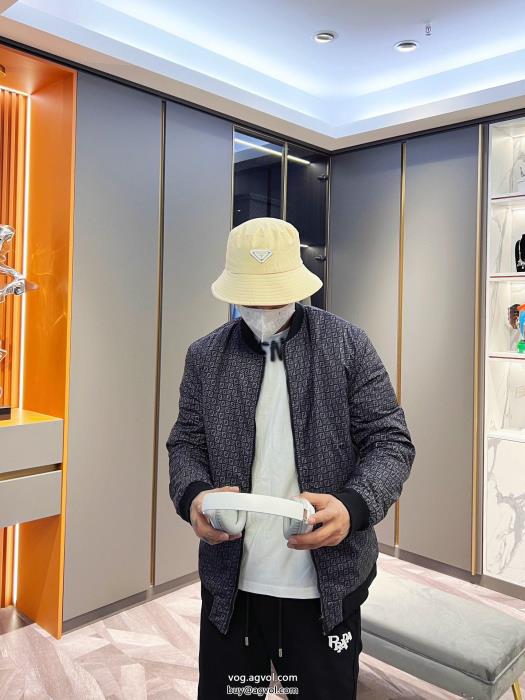 スーパー コピー 販売FENDIジャケット2023年SSのトレンドロゴが美しい_0_1