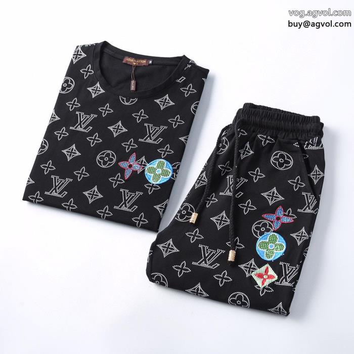 TシャツVIP価格　海外発冬の最旬スタイルを楽しいLOUIS VUITTONブランド レプリカ_0_1