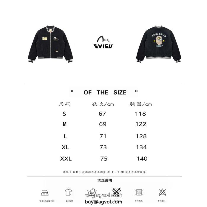 スーパー コピー 通販ジャケットEVISU2023新作先取り　日本未入荷23SS洗練デザイン_0_1