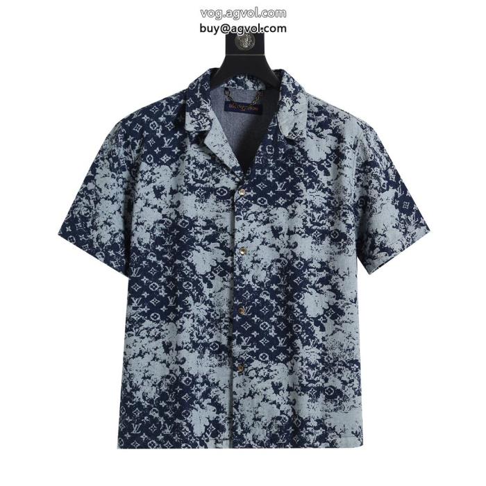 VIP価格23SS海外発 きれいめな印象で着こなしTシャツコピー ブランド 販売LOUIS VUITTON_0_1