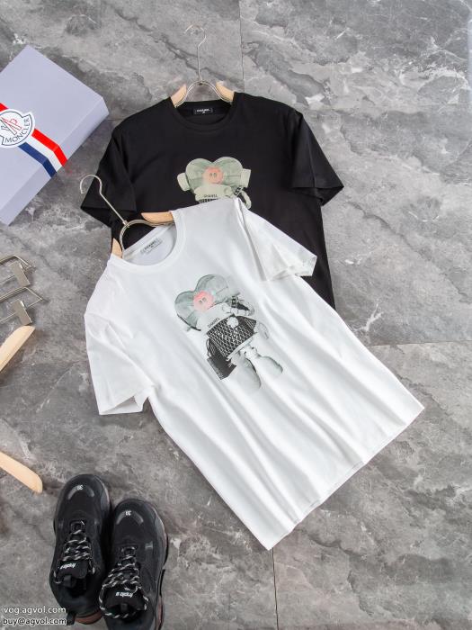 ドレスアップ効果も抜群人気急上昇CH偽物 通販 Tシャツ_0_2