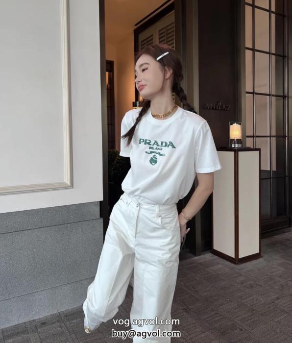 定番人気最新作魅力的な価格Tシャツブランド 偽物 激安 通販PRADA_0_0